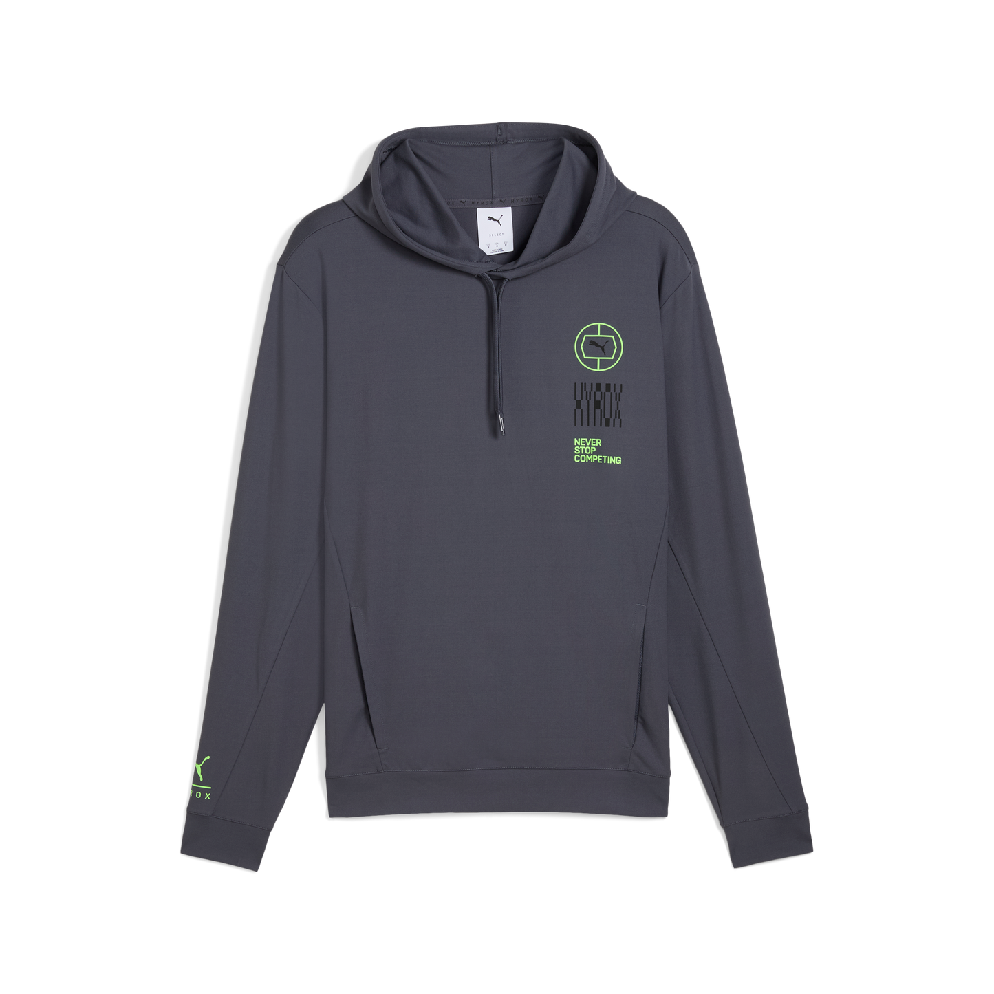 M HYROX Cloudspun Hoodie - galactic gray