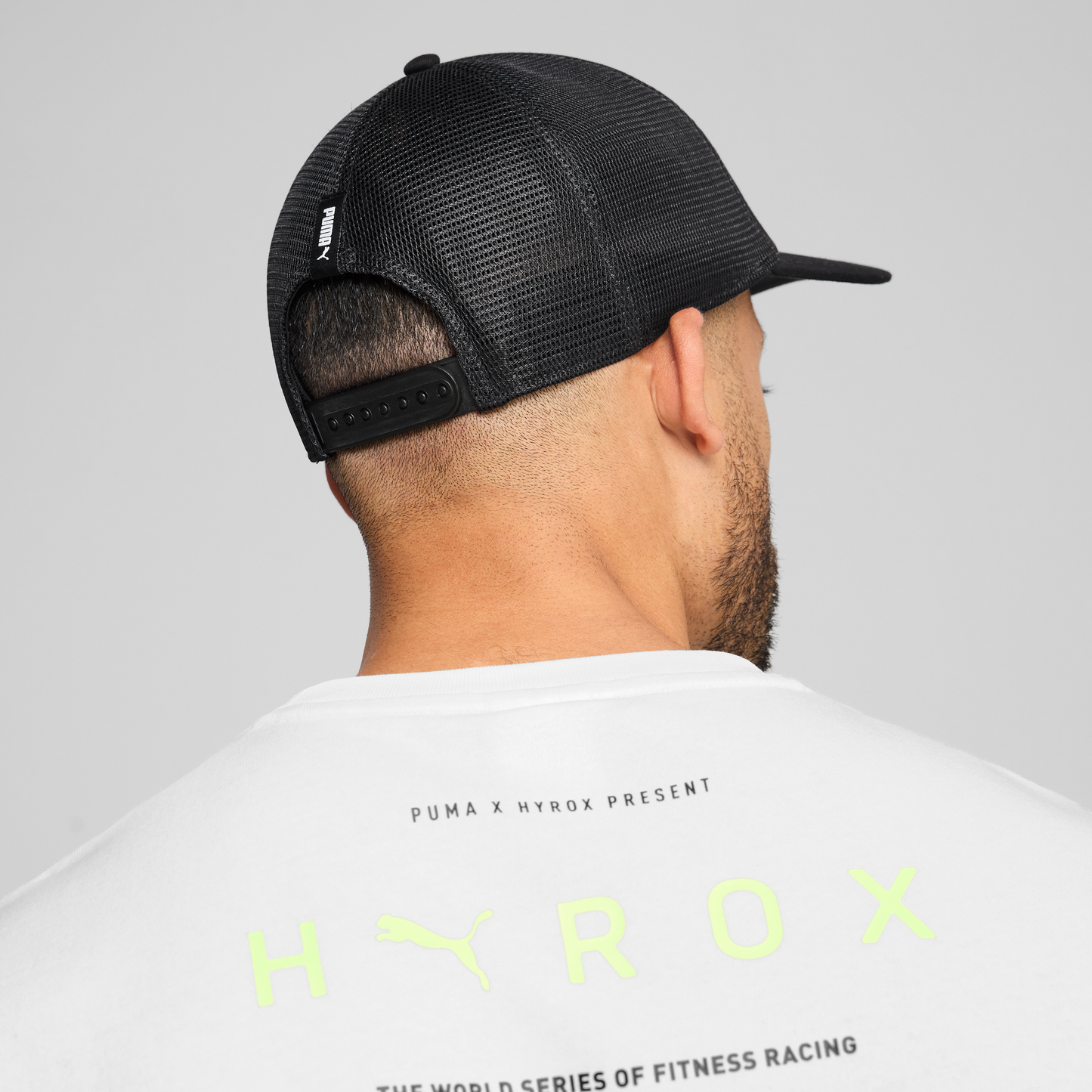 PUMA X HYROX TRUCKER CAP - PUMA BLACK