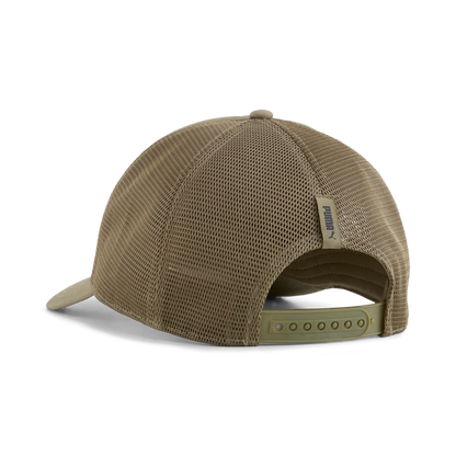 PUMA X HYROX TRUCKER CAP - LODEN GREEN