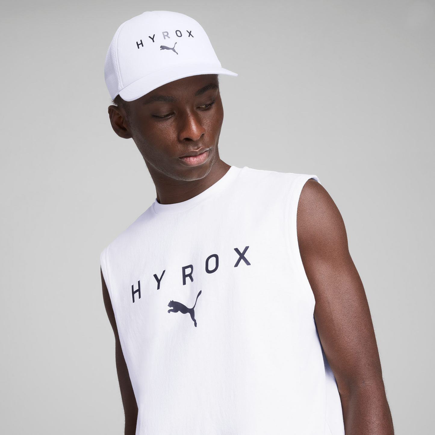 PUMA X HYROX TRUCKER CAP - PUMA WHITE