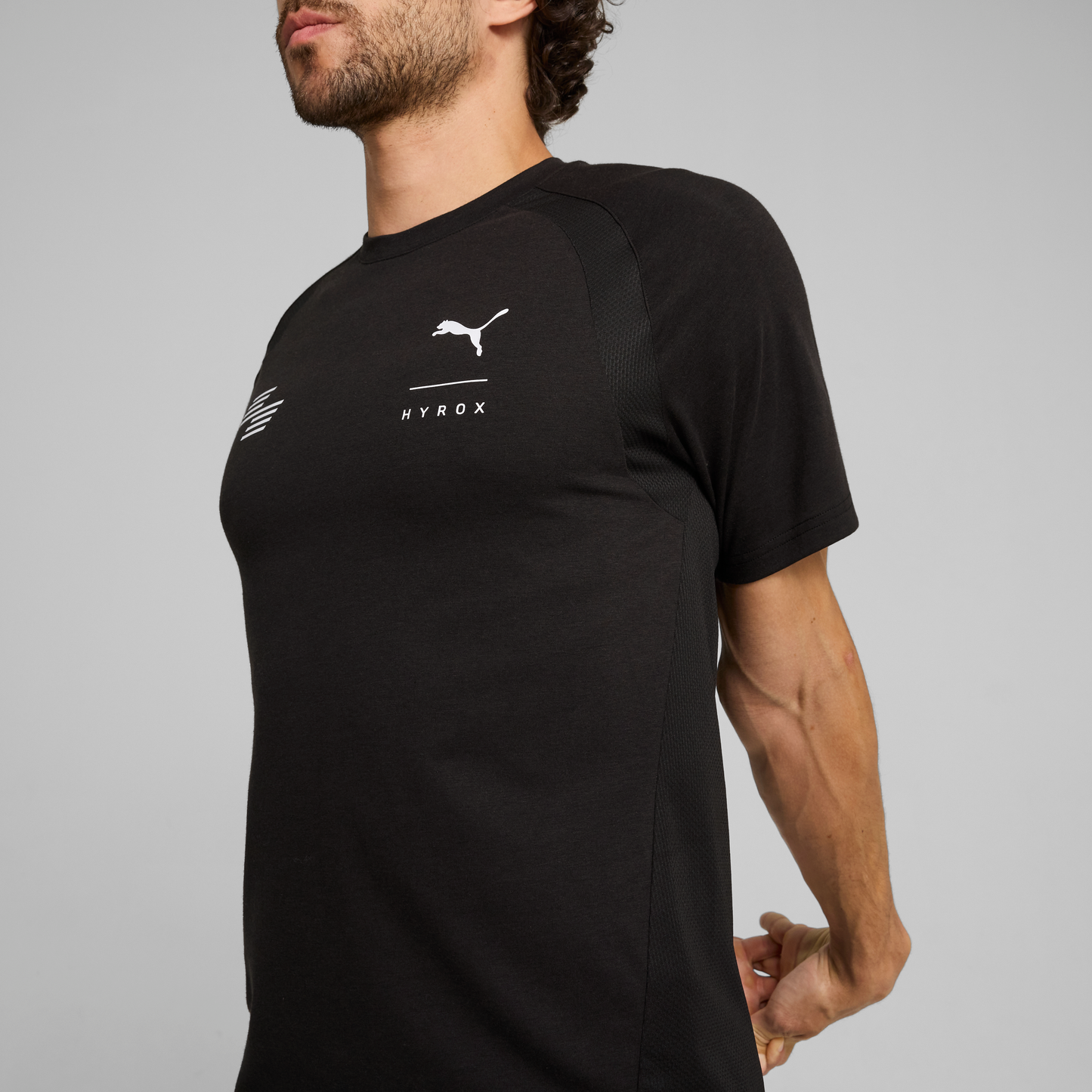 Puma X HYROX Triblend Tee - Puma Black