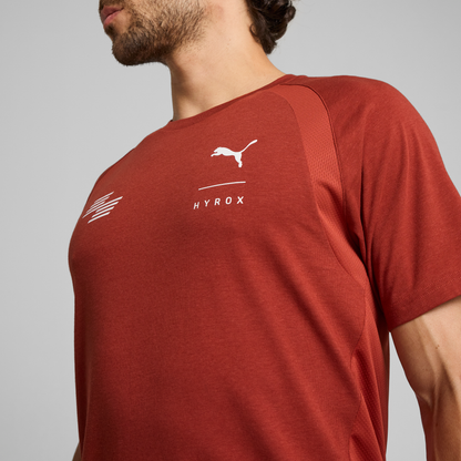 Puma x HYROX Triblend Tee - Mars Red