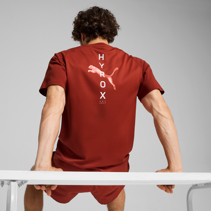 Puma x HYROX Triblend Tee - Mars Red