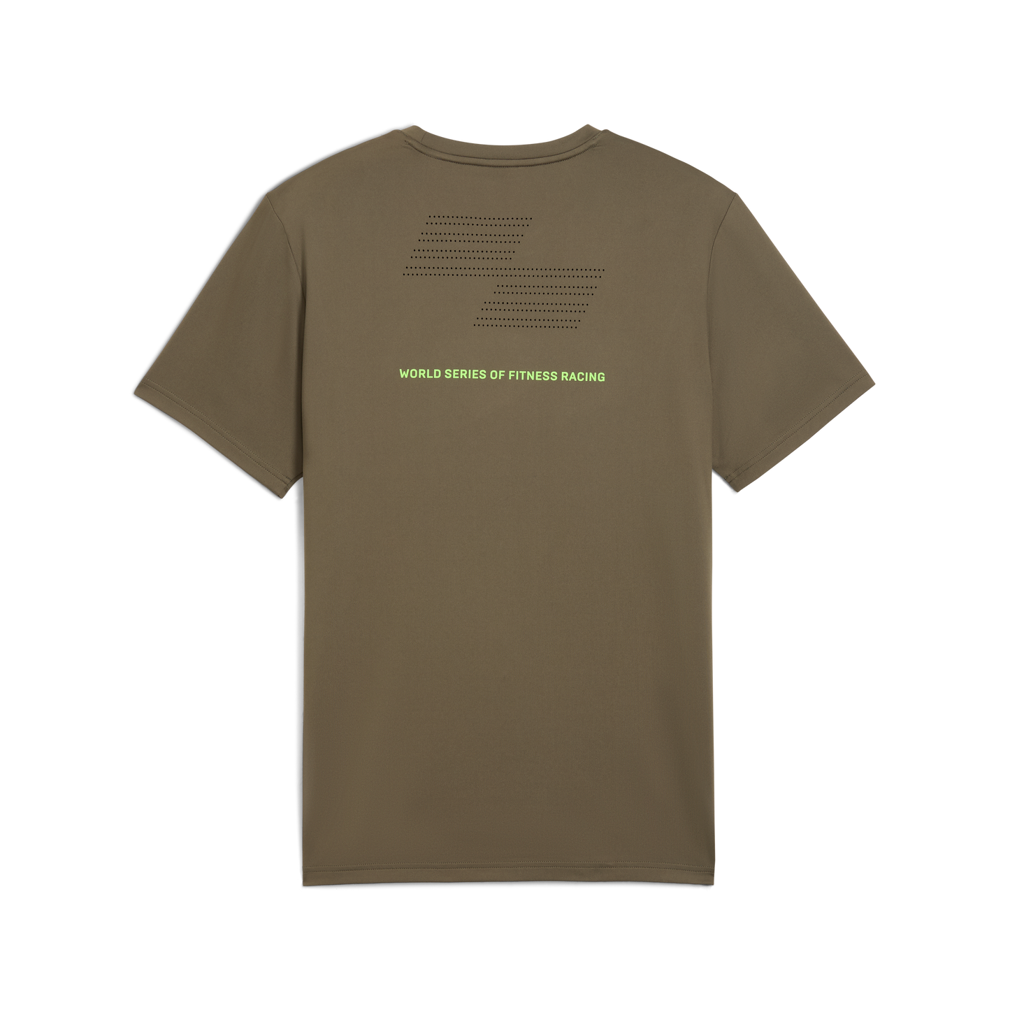 M PUMA X HYROX CLOUDSPUN TEE - LODEN GREEN