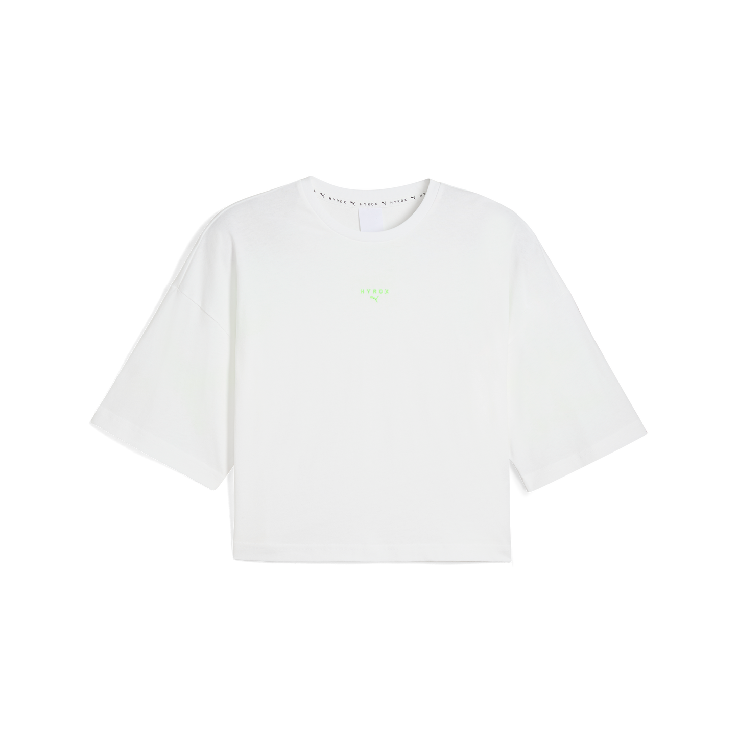 W PUMA X HYROX OVERSIZE TEE - PUMA WHITE