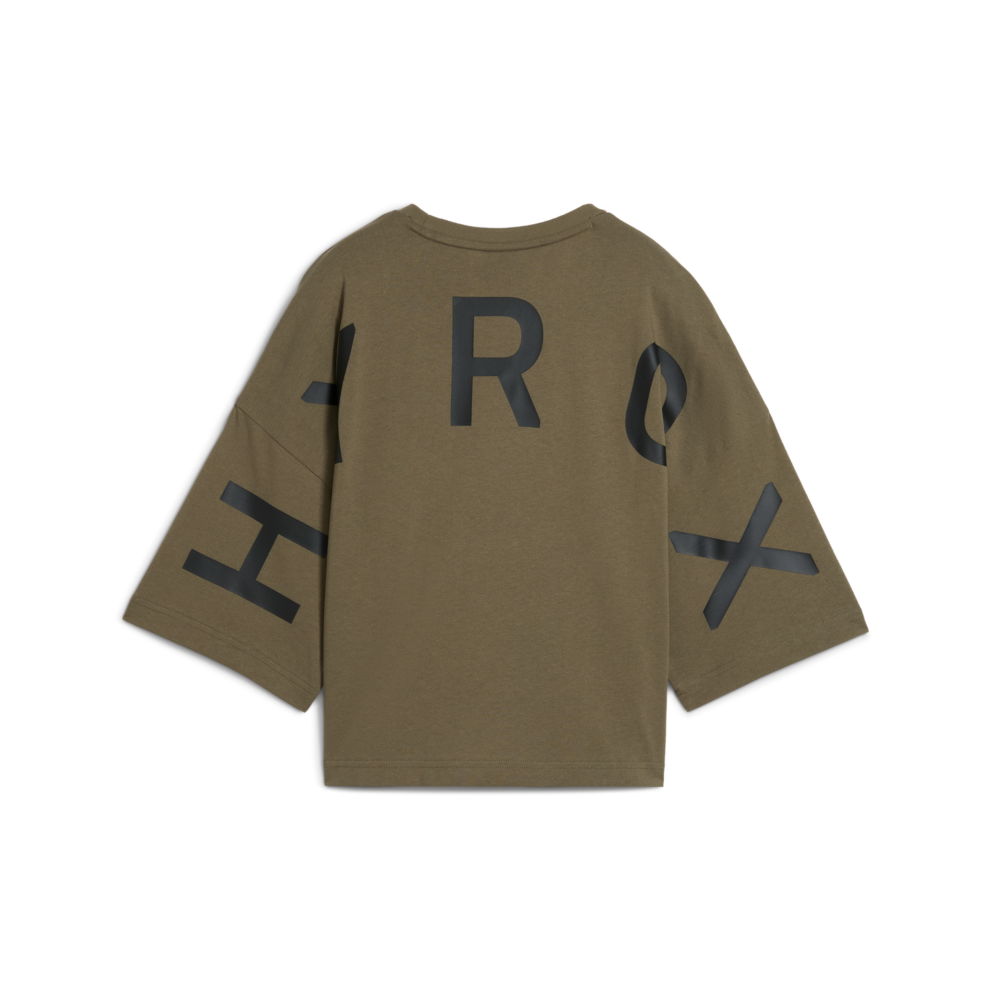 W PUMA X HYROX OVERSIZE TEE - LODEN GREEN