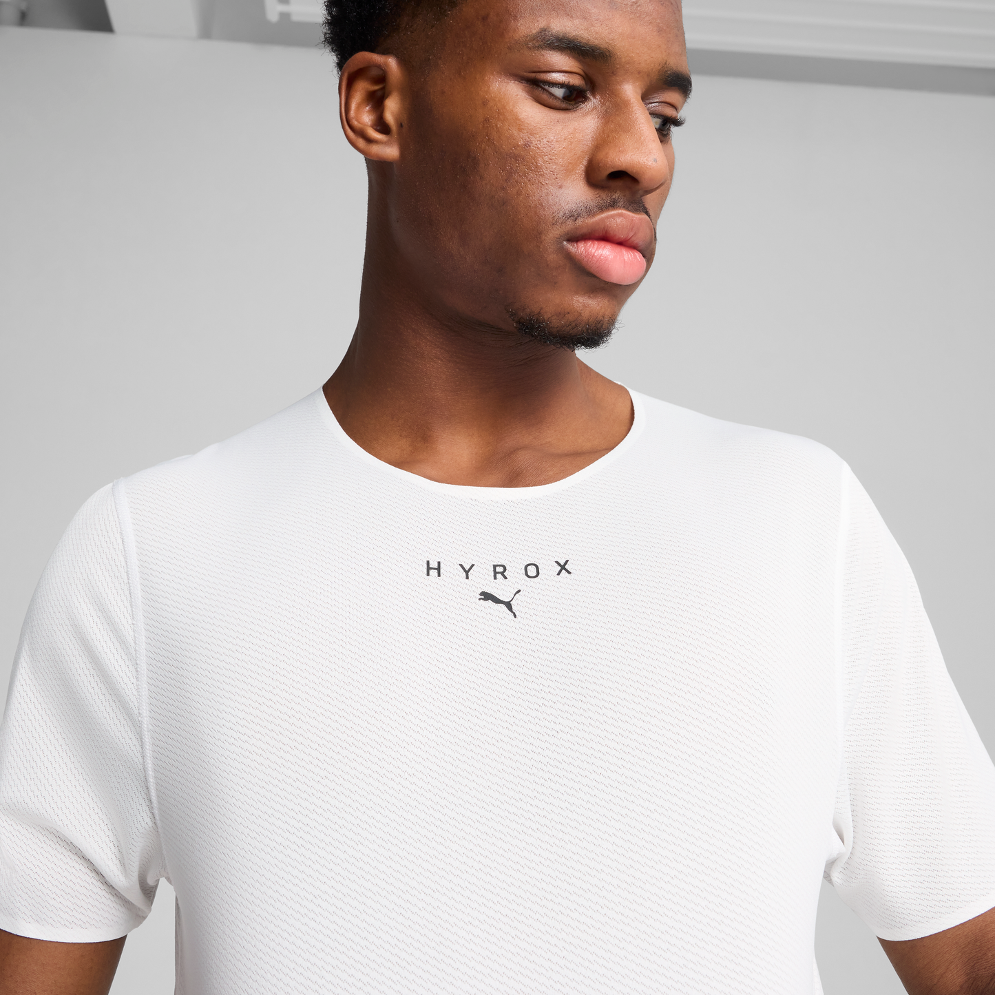 M PUMA X HYROX Ultraspun Tee - PUMA White