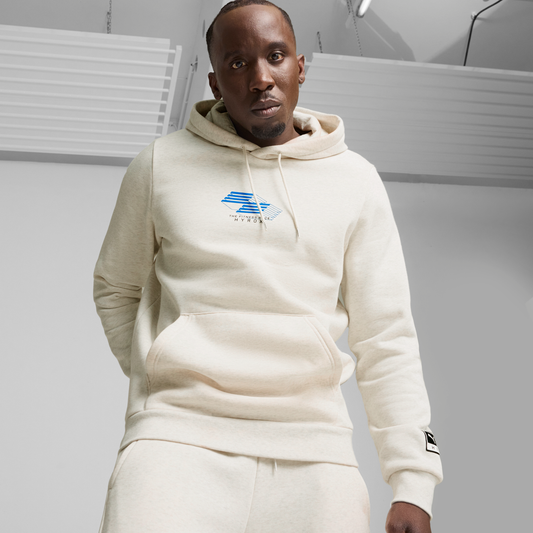 HYROX x PUMA Graphic Hoodie - White Heather