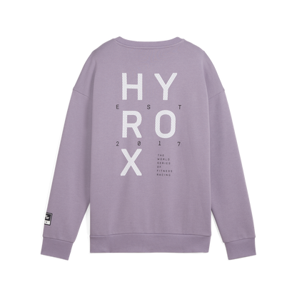 HYROX x PUMA Graphic Crew FL - Pale Plum