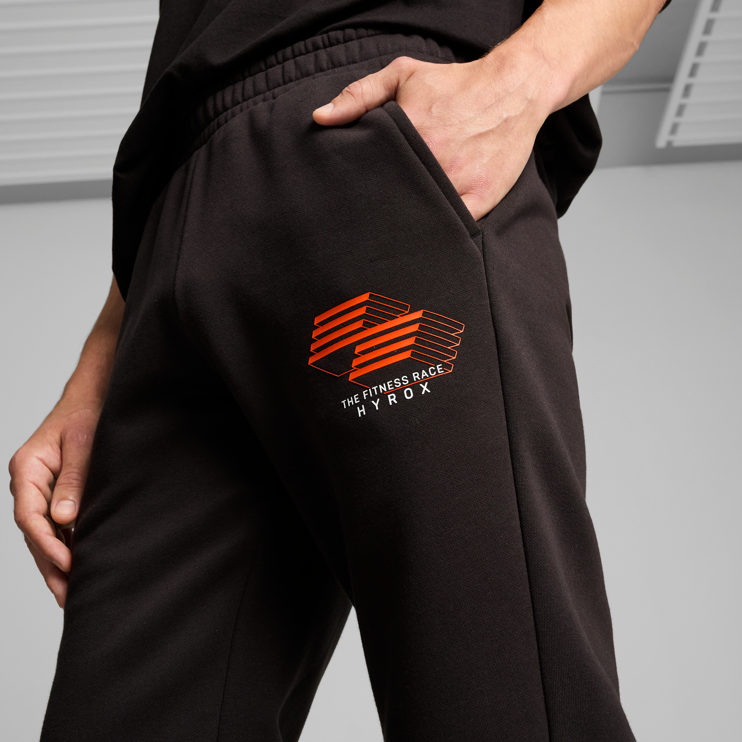 Puma x HYROX Logo Pants FL - Puma Black