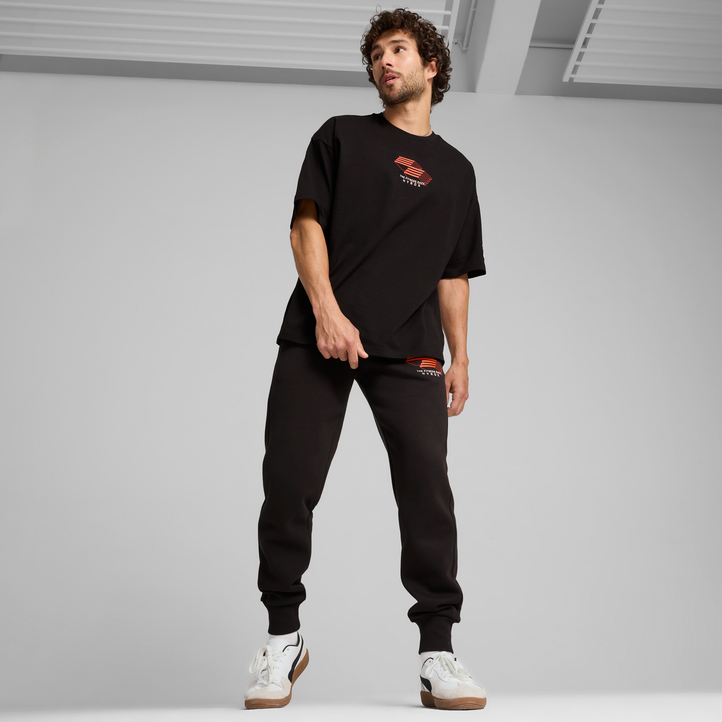 Puma x HYROX Logo Pants FL - Puma Black