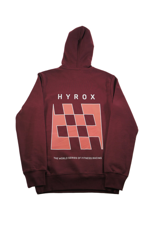 EVERYDAY HUSSLE HOODIE - BURGUNDY