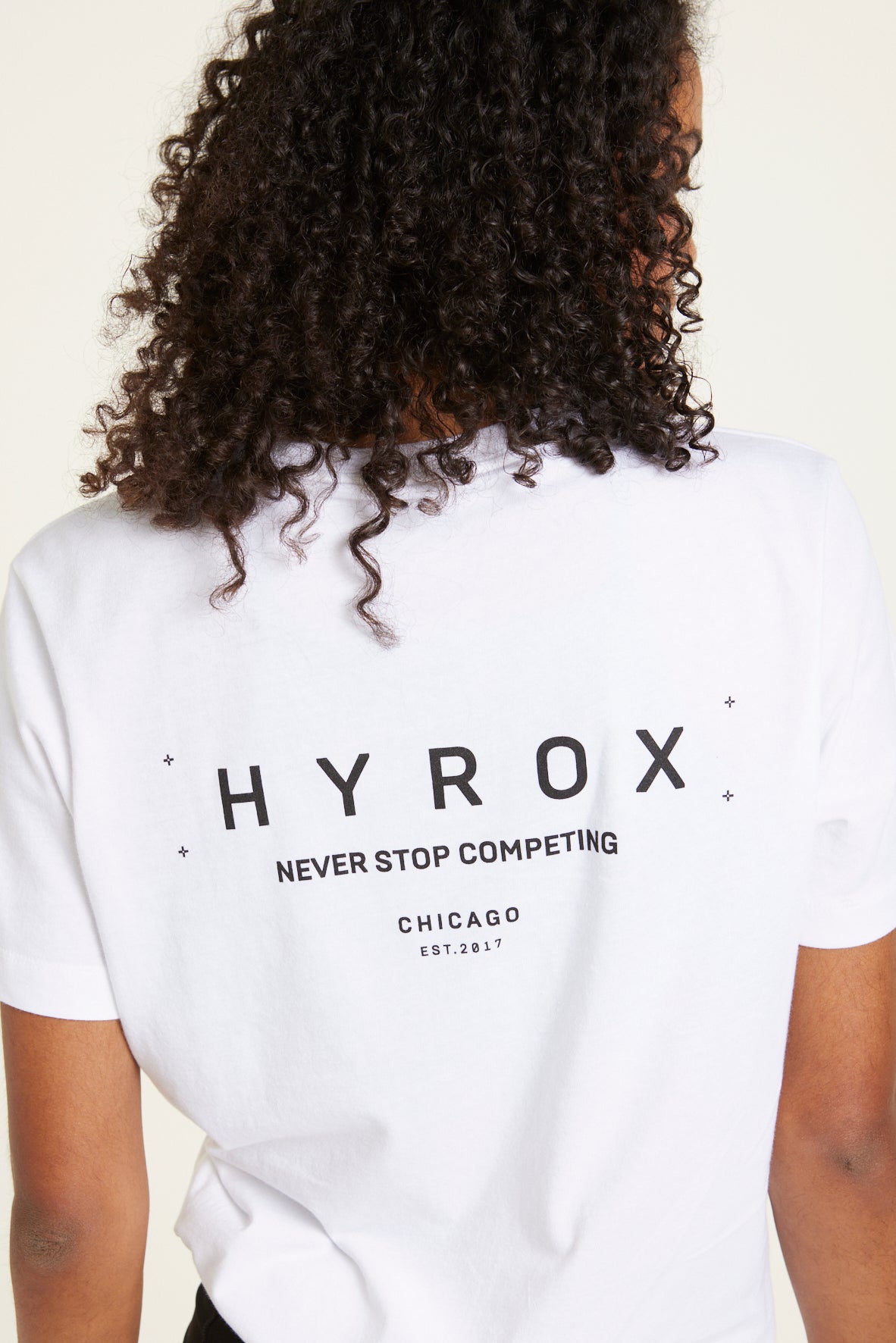 HYROX Chicago City Tee - White