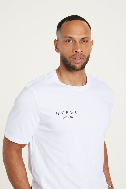 HYROX Dallas City Tee - White