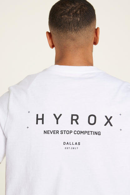 HYROX Dallas City Tee - White