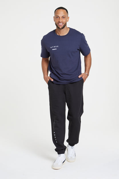 HYROX Toronto City Tee - Navy