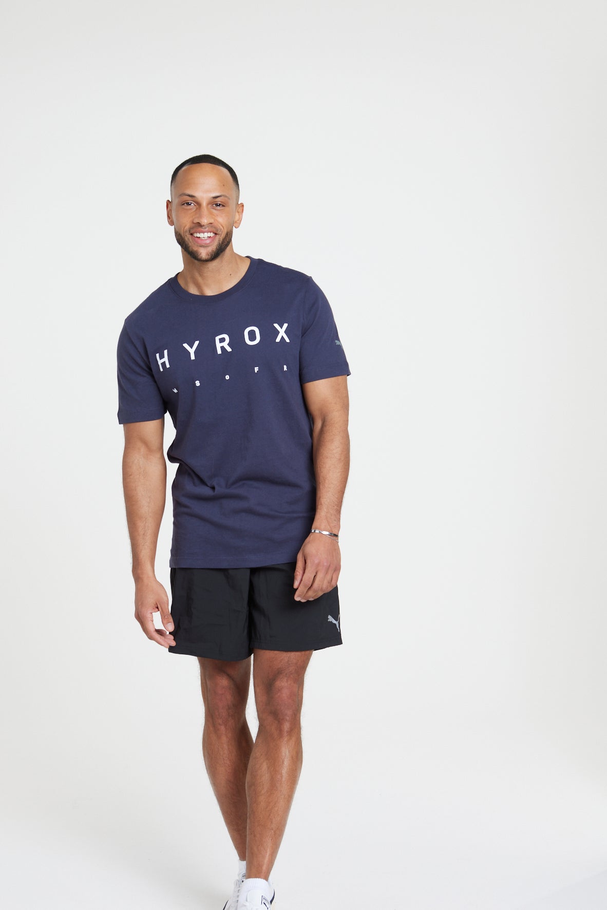 HYROX Tee - Navy