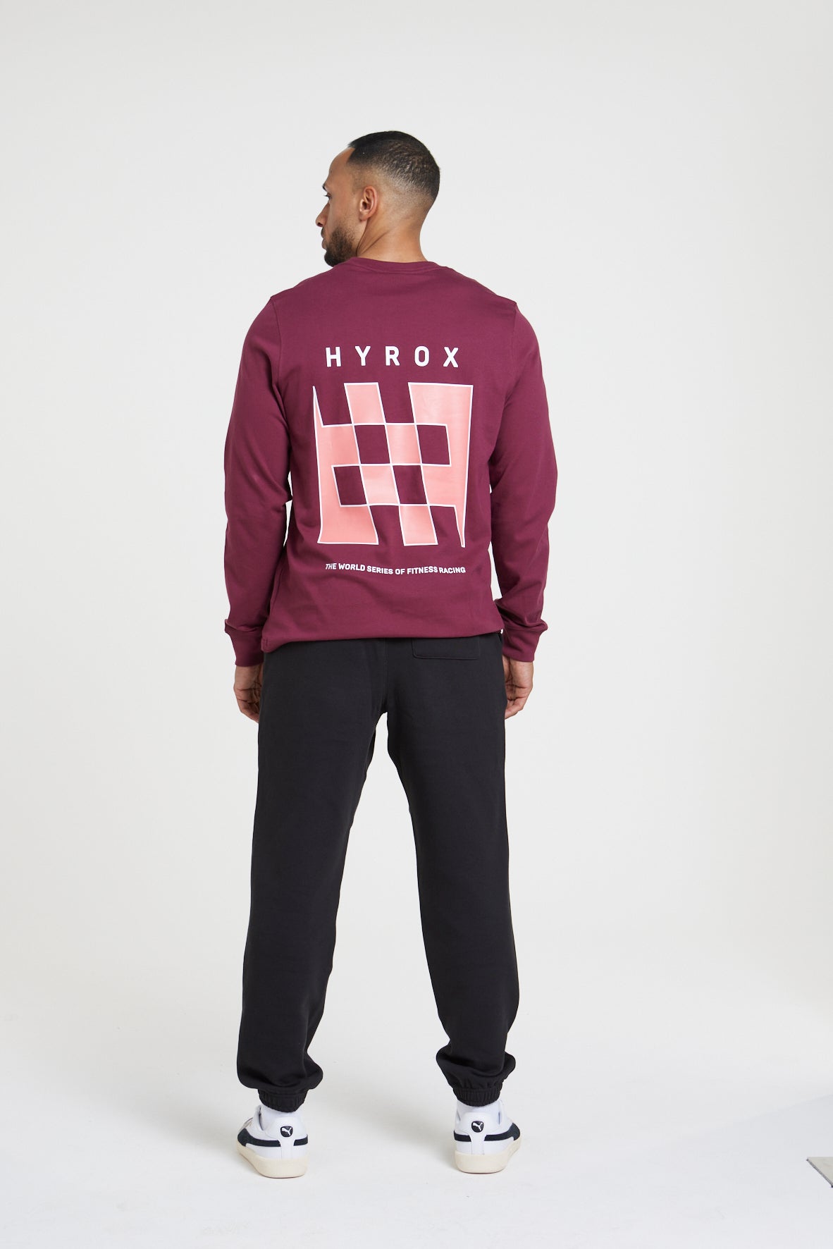 EVERY DAY HUSSLE LONG SLEEVE - Burgundy