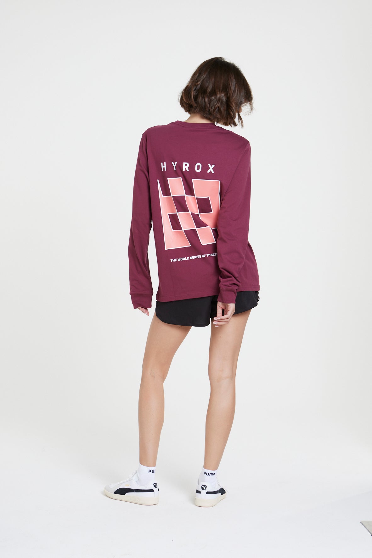 EVERY DAY HUSSLE LONG SLEEVE - Burgundy