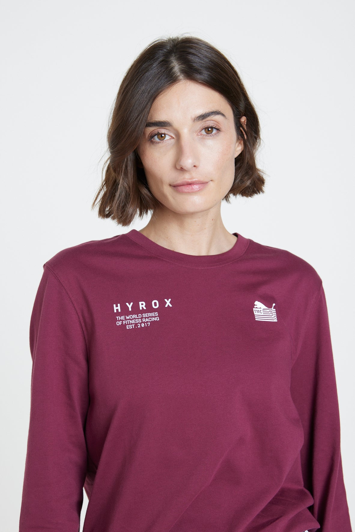 EVERY DAY HUSSLE LONG SLEEVE - Burgundy