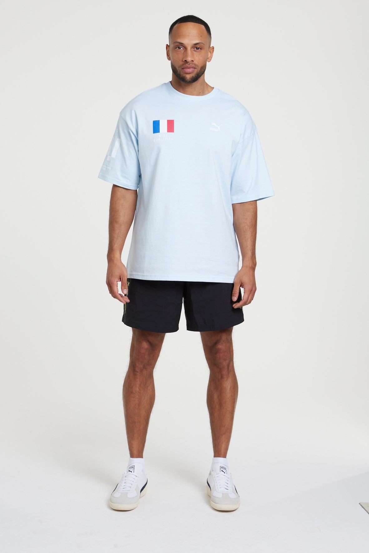 HYROX WC Oversized Tee - Blue