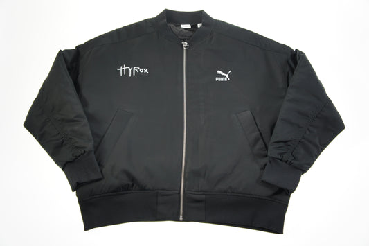 T7 SHINY BOMBER JACKET - PUMA BLACK